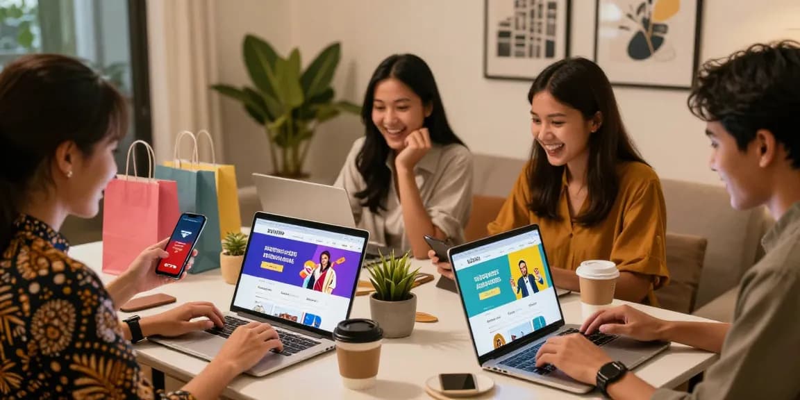 Transaksi cepat BATIK88 dengan suasana belanja online yang dinamis dan modern