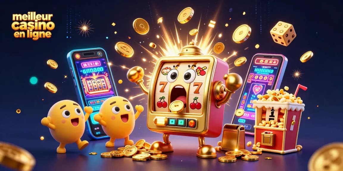 Découvrez le meilleur casino en ligne avec des machines à sous au jackpot explosif et des pièces dorées.