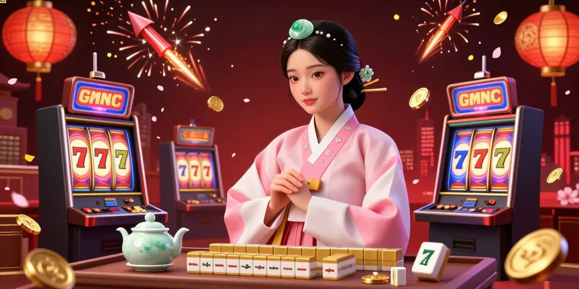 Experience the vibrant energy of GMNC with lively slot machines and elegant ambience.