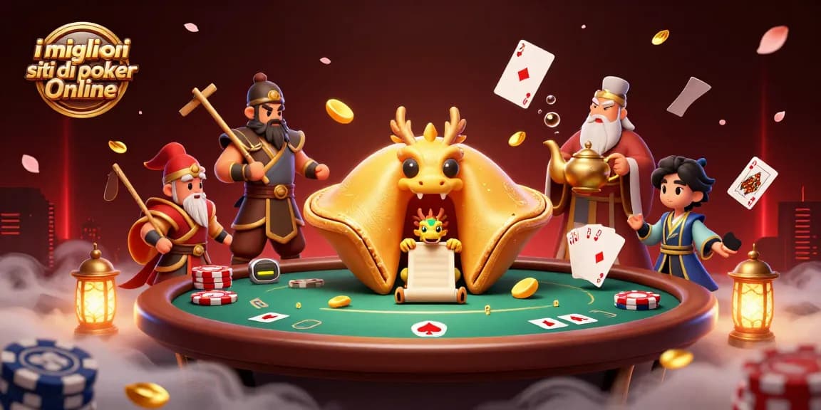 Scopri i migliori siti di poker online con tavolo da poker e tanti personaggi affascinanti.