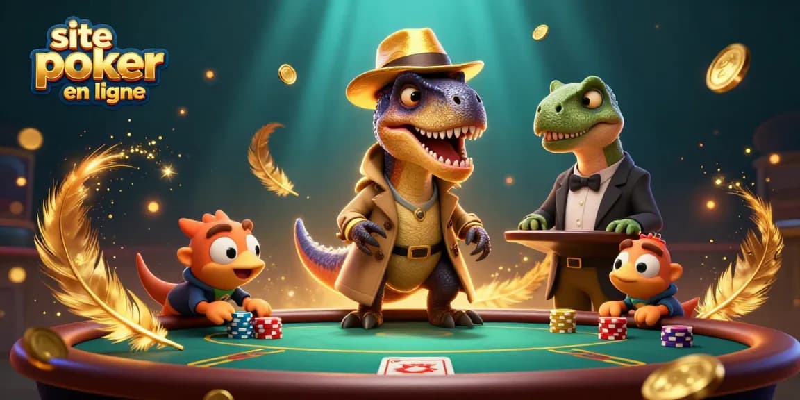 Jouez sur un site poker en ligne avec charme, stratégie et des personnages intrigants au poker.