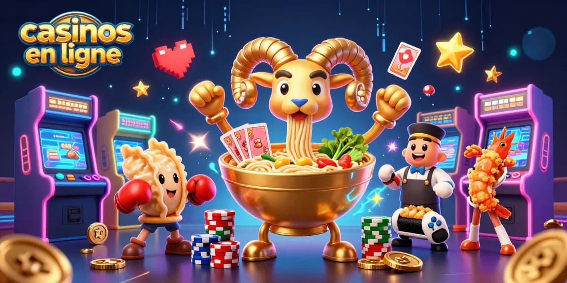Jouer dans des casinos en ligne avec des personnages colorés et des éléments de jeu dynamiques.