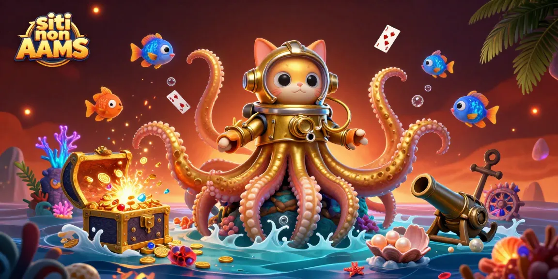 Gioca nei migliori siti non AAMS con un kraken dorato e avventure sottomarine