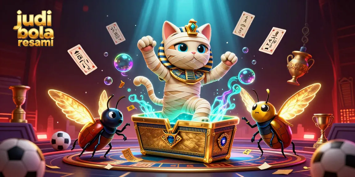 Experience thrilling action at judi bola resmi with vibrant characters and dynamic gambling elements.
