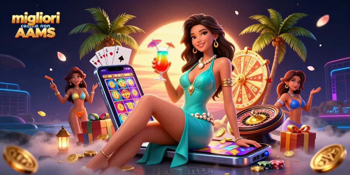 Scopri i migliori migliori casino non AAMS in un vivace resort casinò sulla spiaggia.