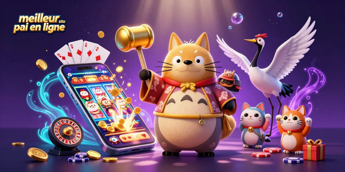 Pariez sur le meilleur site pari en ligne avec notre illustration dynamique des jeux d'argent.
