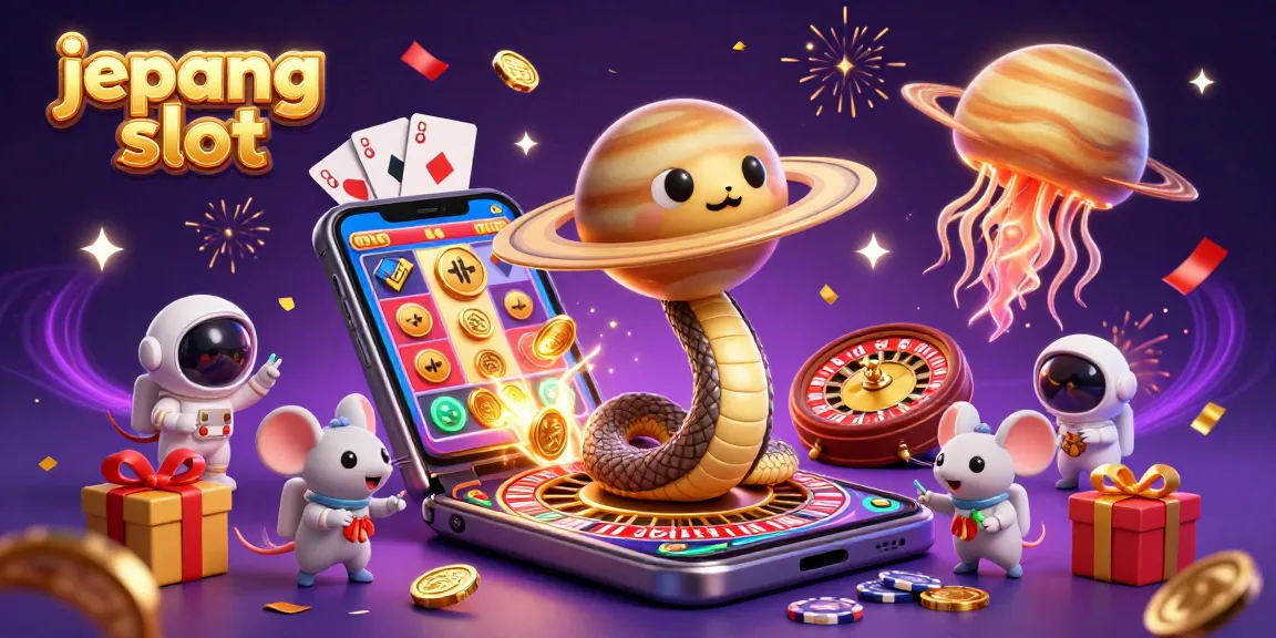 Experience the excitement of Jepang Slot with thrilling bets and cosmic gaming in vibrant 3D!