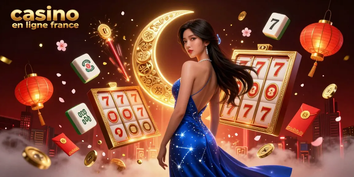 Découvrez l'excitation du casino en ligne France avec des machines à sous captivantes dans une illustration 3D vibrante.