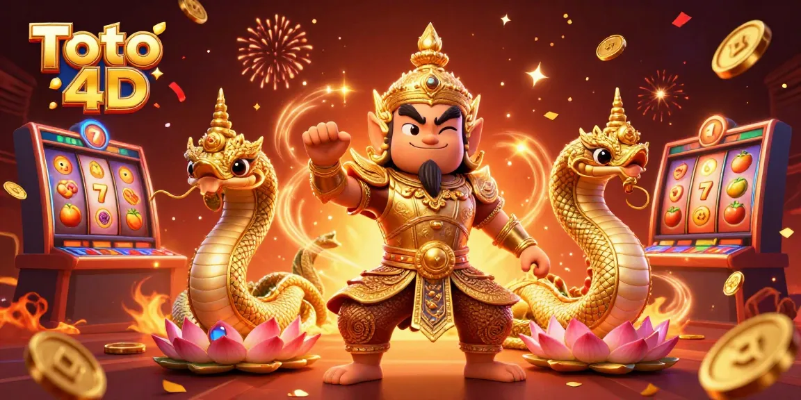 Experience the thrill of Toto 4D with exciting slot games featuring vibrant characters and dazzling effects.