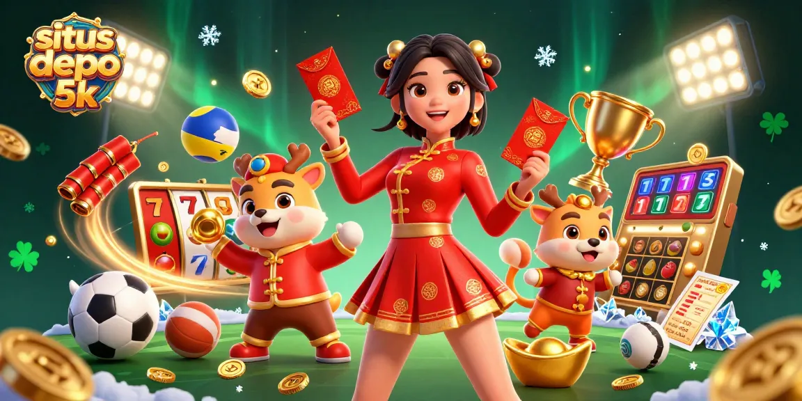 Experience the thrill of situs depo 5k with vibrant slots and festive iconic symbols