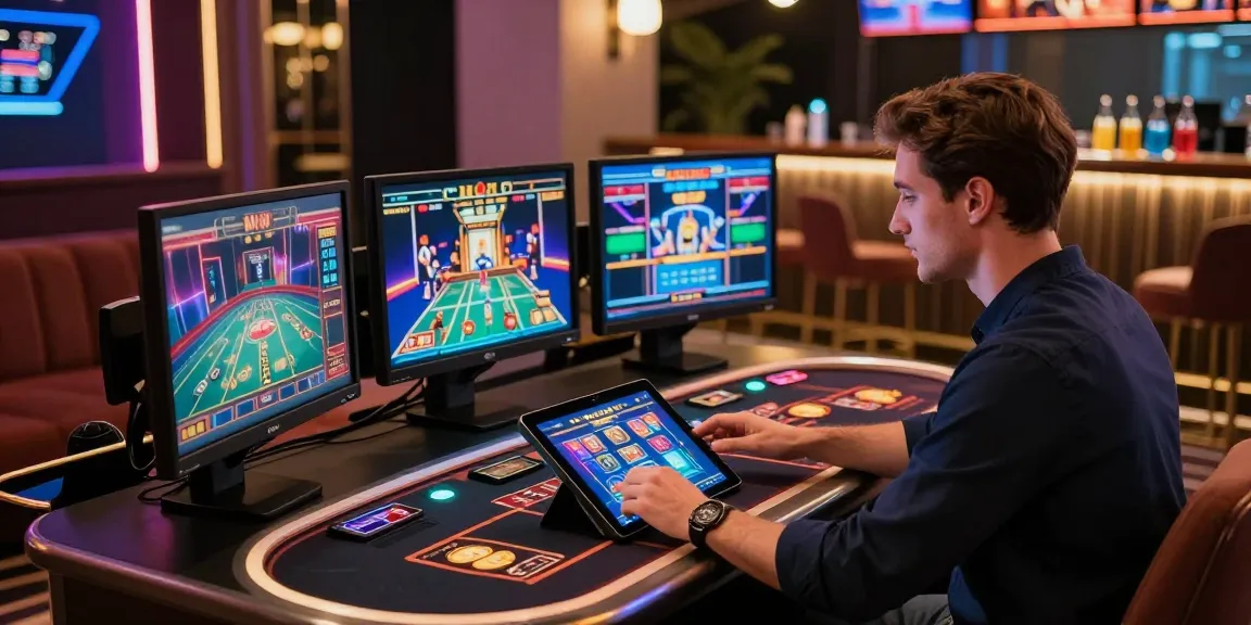 Pengguna LUXURY111 Login mengakses permainan kasino online mewah dengan dekorasi modern dan suasana yang menggairahkan.