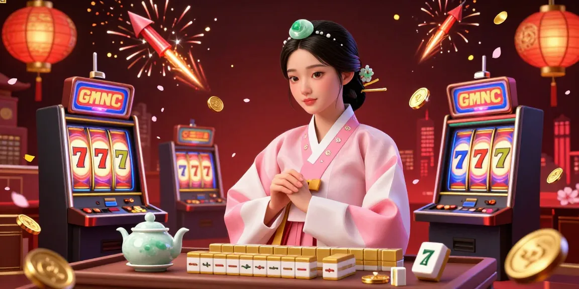 Experience the vibrant energy of GMNC with lively slot machines and elegant ambience.