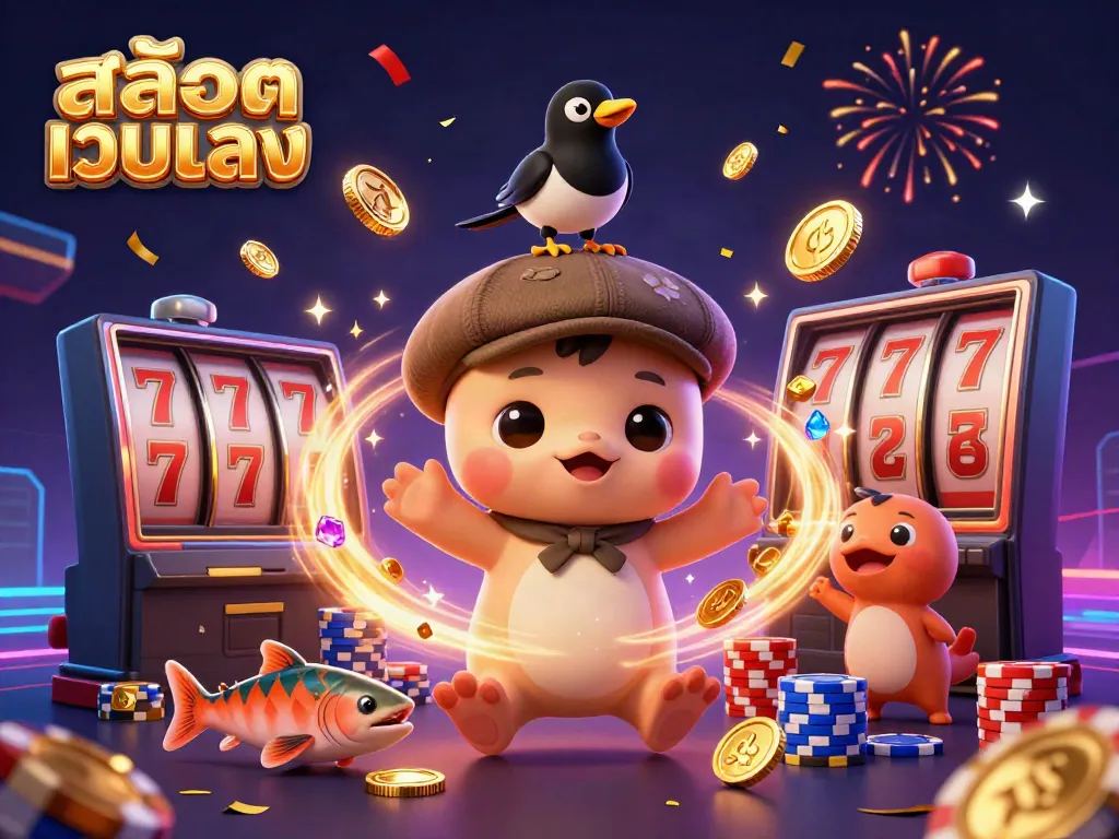 สล็อตเว็บตรง ต้อนรับความสนุกในคาสิโนออนไลน์ด้วยภาพการ์ตูน 3D ที่เต็มไปด้วยทองคำและโชคดี