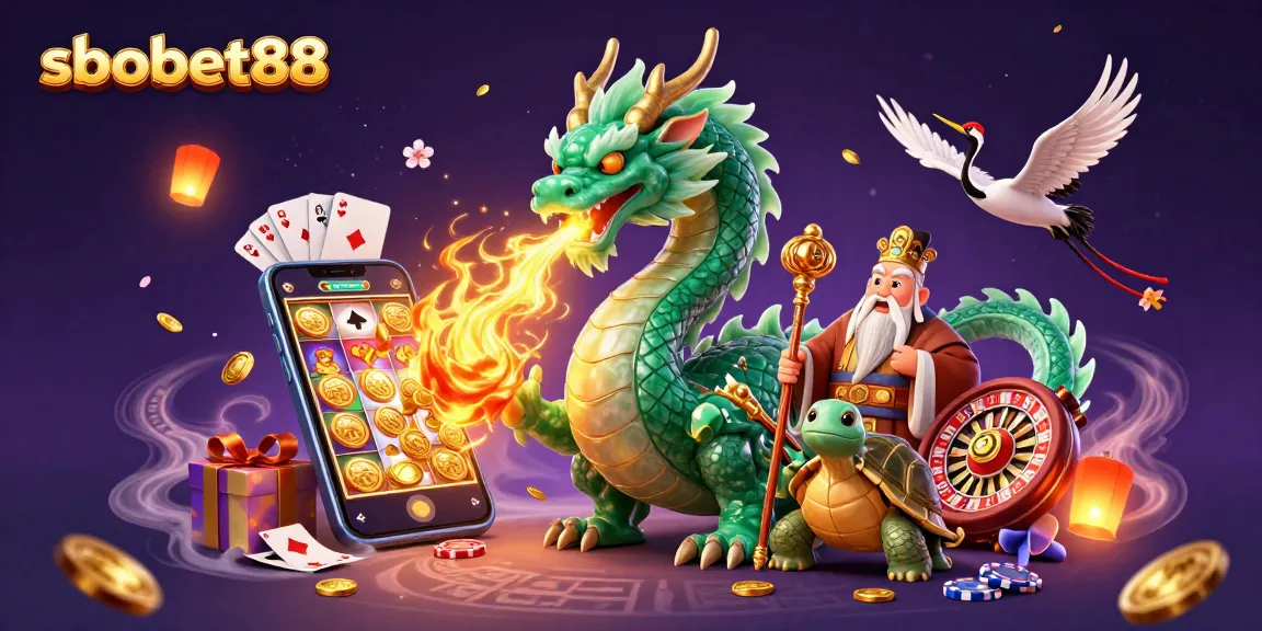 Engage with sbobet88 in an enchanting scene of luck and winning strategies.