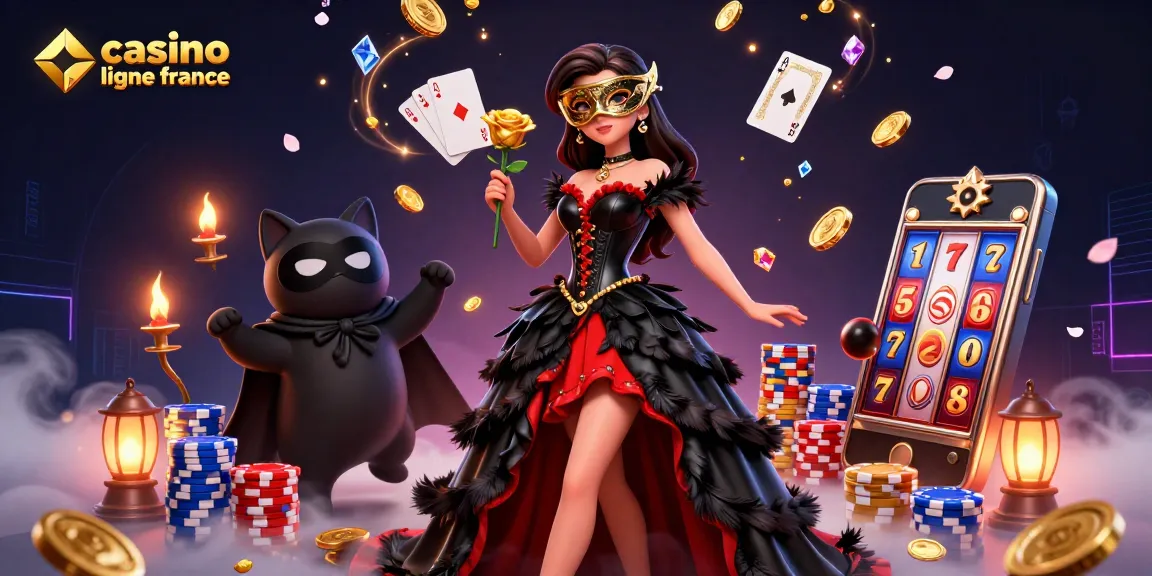Vivez des moments palpitants dans un casino en ligne France avec des personnages 3D vibrants au milieu d'une multitude d'éléments de jeu.