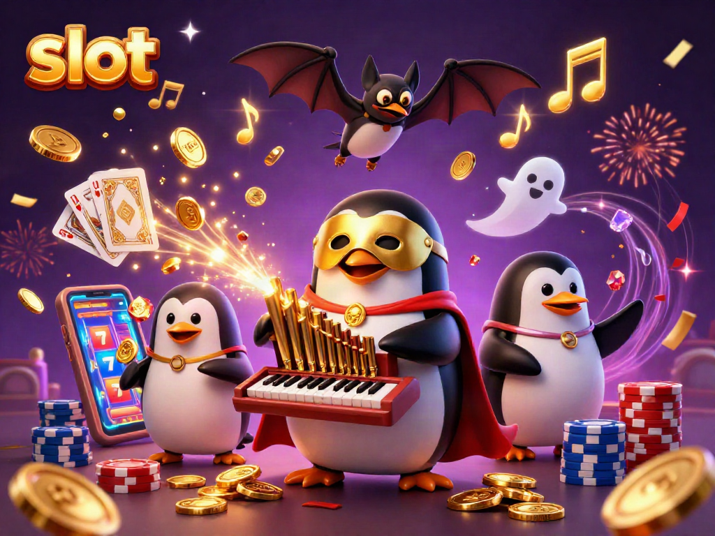 Experience thrilling slot adventures with cascading coins and vibrant game elements.