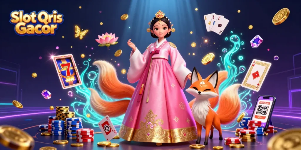 Spin, win, and enjoy the offerings of Slot Qris Gacor with vibrant characters and dynamic elements.