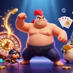 Vivez des moments de jeu palpitants au casino en ligne France avec un puissant coq et un grillon samouraï.