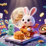 Join the 3D moon rabbit and jade companion at keonhacaibong88 for exciting casino gameplay