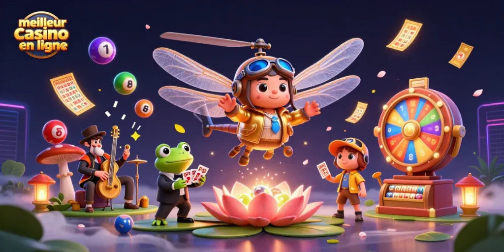 Jouez au meilleur casino en ligne avec des animations de jeux colorées et amusantes