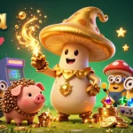 Experience thrilling casino magic with 88aa as the golden wizard casts spells, revealing treasures.