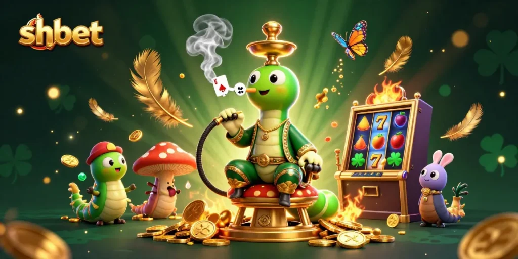 Experience winning thrills at shbet with a vibrant 3D casino illustration showcasing action-packed gaming elements.