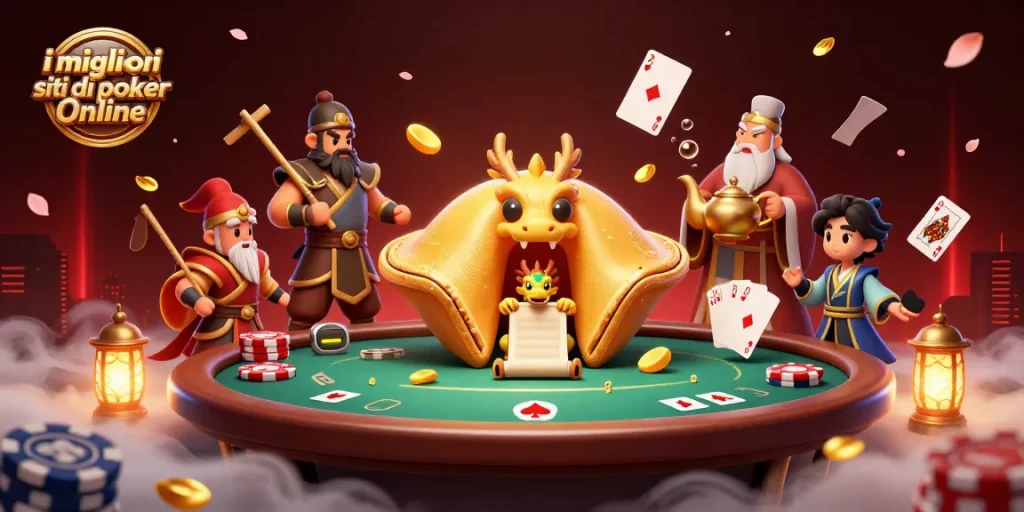 Scopri i migliori siti di poker online con tavolo da poker e tanti personaggi affascinanti.