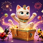 Experience the excitement of nohu90 with vibrant games and high-stakes action in a dazzling casino scene.