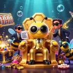Engage in thrilling gaming adventures with 79KING, featuring a vibrant casino scene.