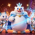 Jouez au meilleur casino en ligne avec des machines à sous, un ours polaire royal et un renard en armure.