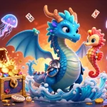 Interagisci con i migliori casino non AAMS featuring maestoso drago e vibrante scena sottomarina