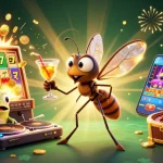 Découvrez l'univers du casino français en ligne avec cette illustration 3D colorée et dynamique, un hommage aux jeux et à la chance.