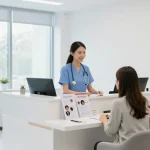 Hair transplant turkey consultation at a modern healthcare clinic with compassionate patient care.