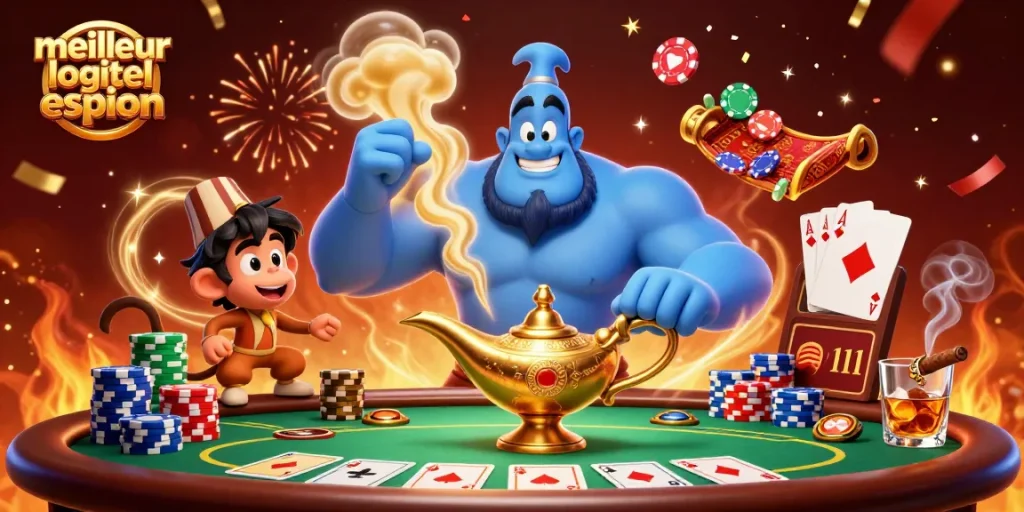 Jouer au meilleur logiciel espion tout en surveillant les gains et les pertes au casino.