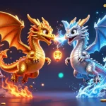 Jouez à des jeux fascinants sur un casino en ligne argent réel avec cette illustration dynamique.