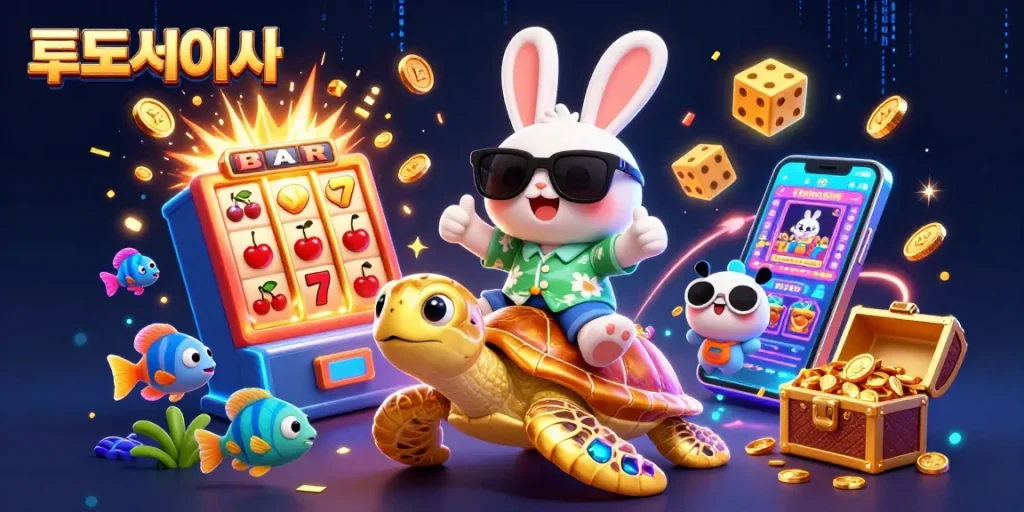 Experience the thrill of 토토사이트 while winning big with colorful, dynamic 3D illustrations.