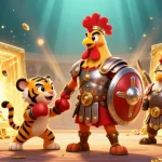 Experience the lucky88 thrill with a gladiatorial casino adventure featuring golden treasures and gem-filled goblets.