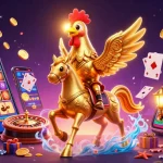 Experience jackpot kilat excitement in a vibrant casino scene filled with thrilling slot games.